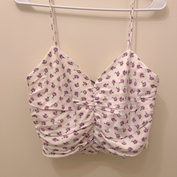 Zara Tops Nwt Zara Cropped Tank Top Poshmark